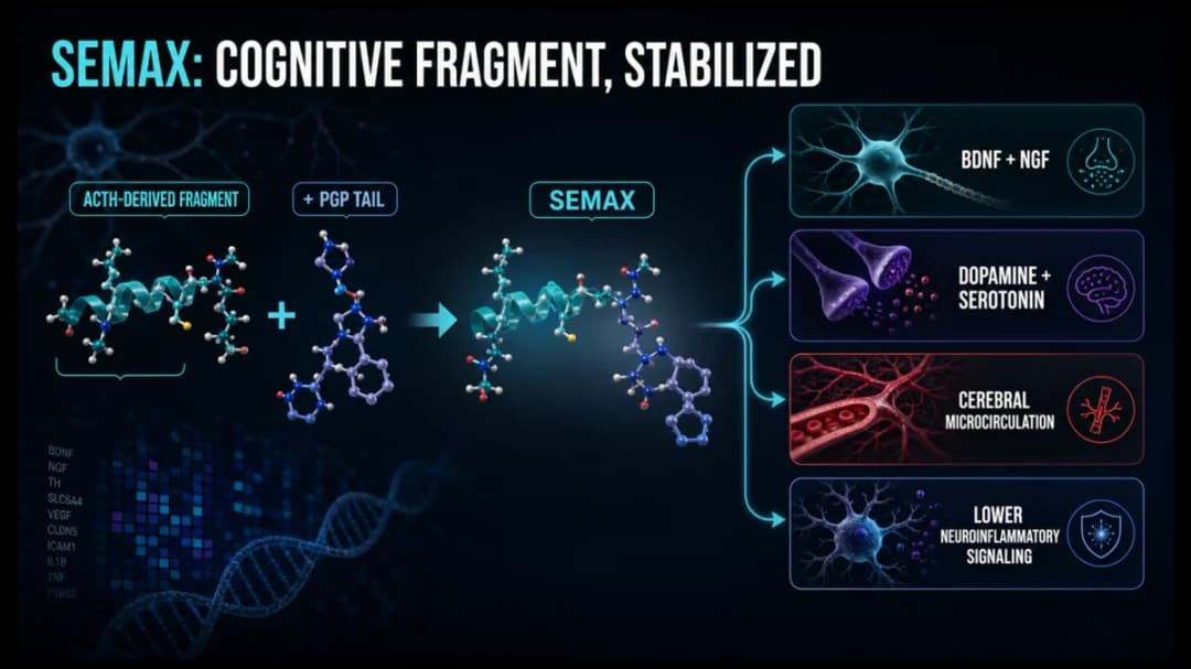Semax: Cognitive fragment, stabilized