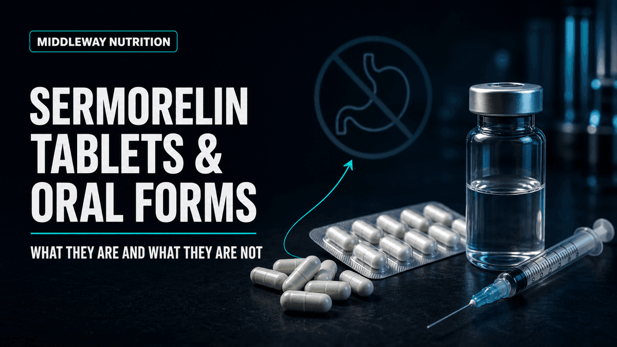 Sermorelin Tablets, Pills & Oral Forms: What They Are and Which Ones Absorb