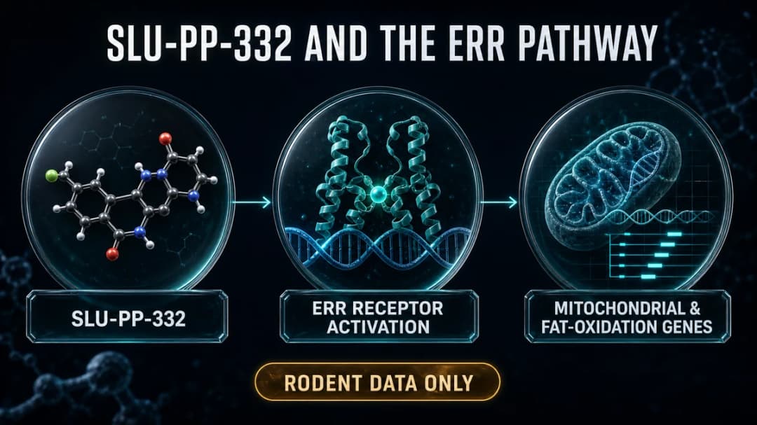Diagram: SLU-PP-332 and the ERR pathway