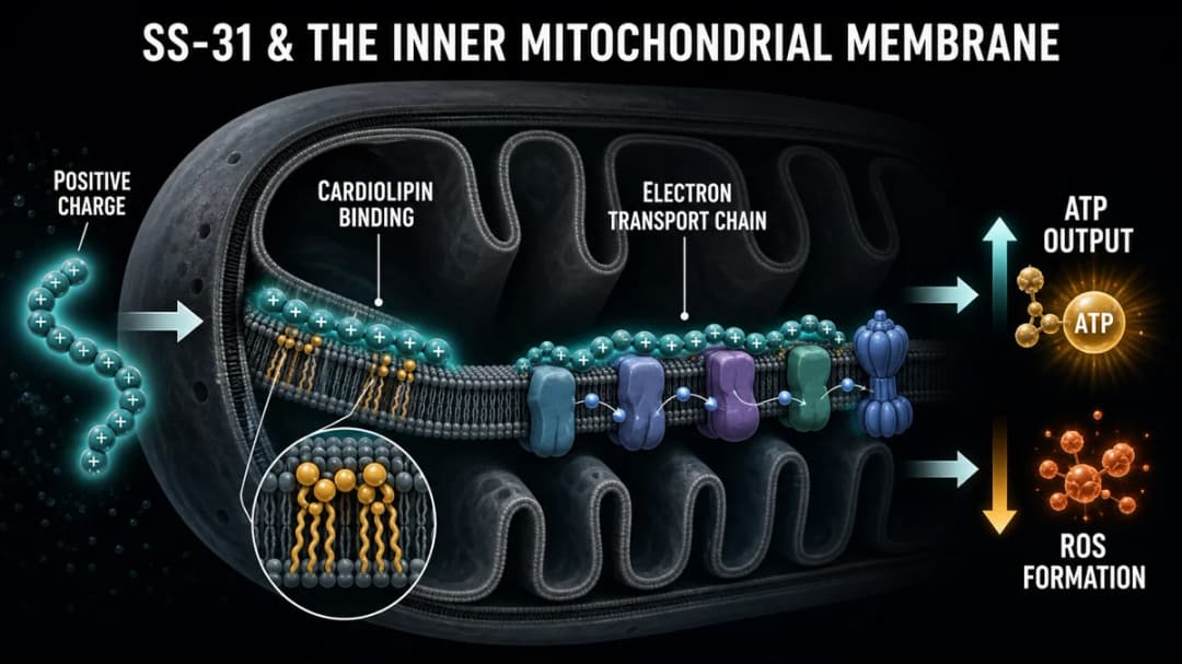 SS-31: Mechanism of action diagram