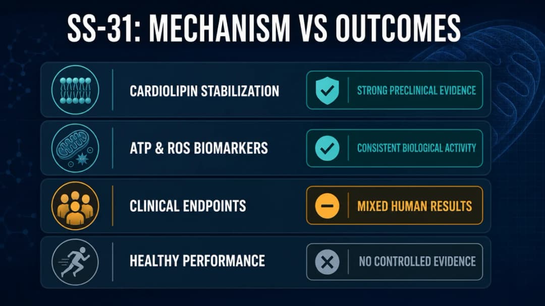 SS-31: Research evidence and dosing summary