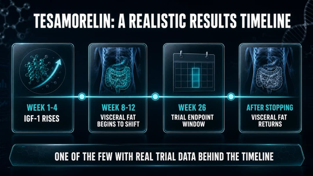 Timeline: a realistic tesamorelin results timeline