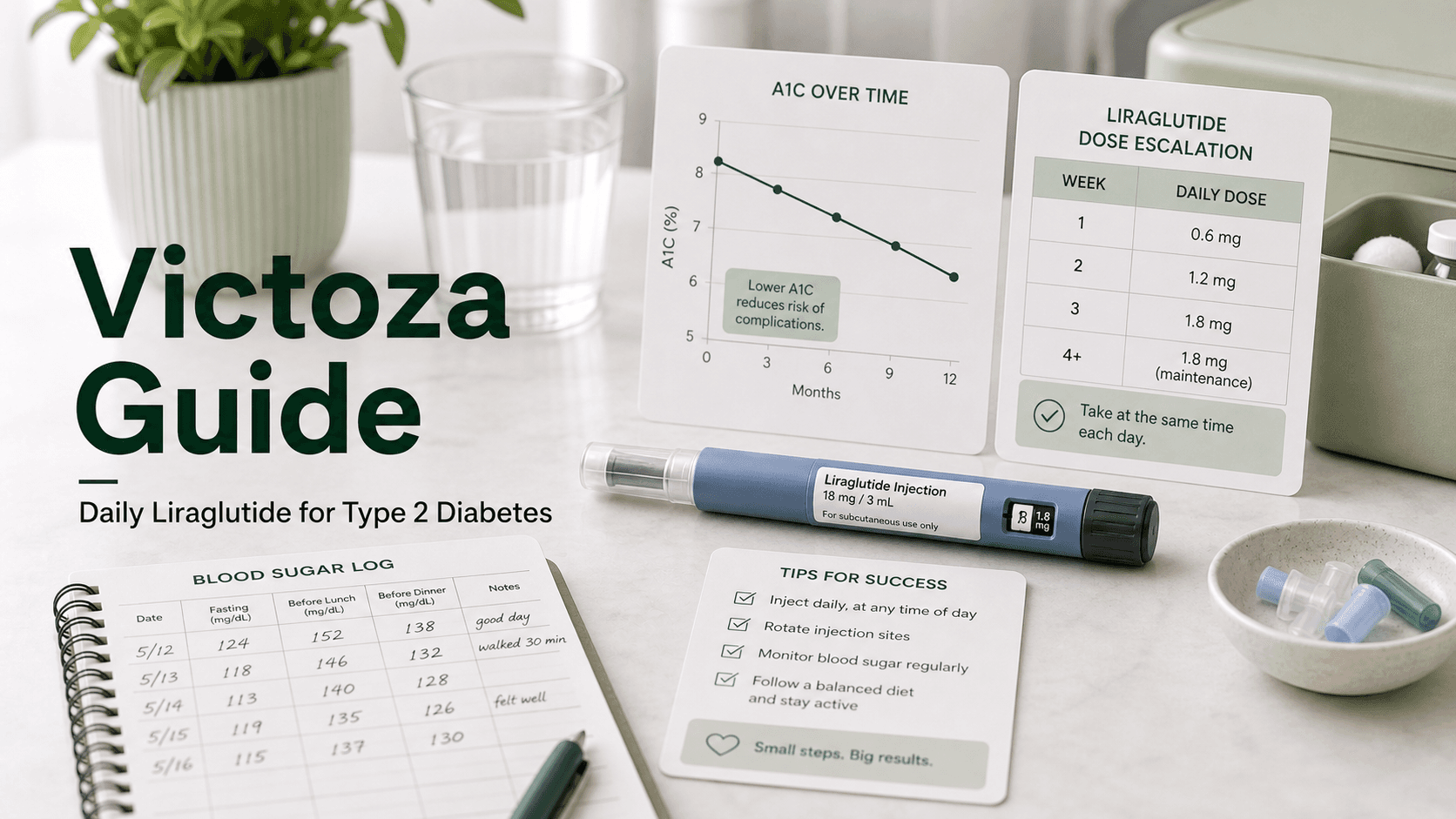 Victoza Guide: Daily Liraglutide for Type 2 Diabetes (2026)