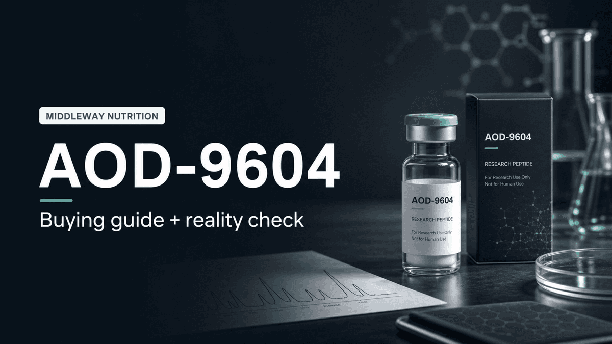 Where to Buy AOD-9604: A Straight-Talking 2026 Buyer's Guide article visual