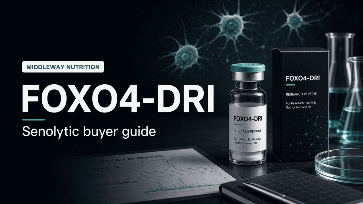 Where to Buy FOXO4-DRI: The 2026 Senolytic Buyer's Guide