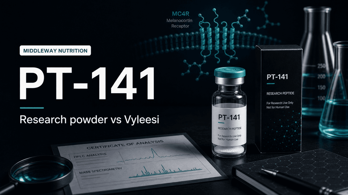 Where to Buy PT-141 (Bremelanotide): 2026 Buyer's Guide article visual