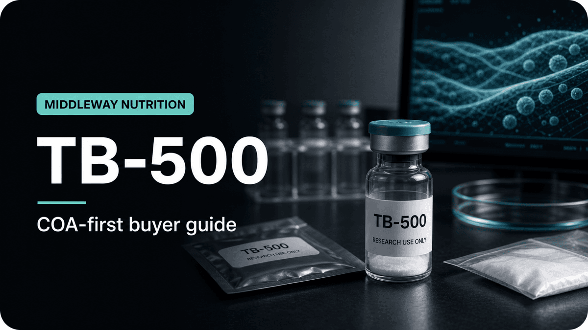 Where to Buy TB-500: The No-Hype Sourcing Guide for 2026 article visual