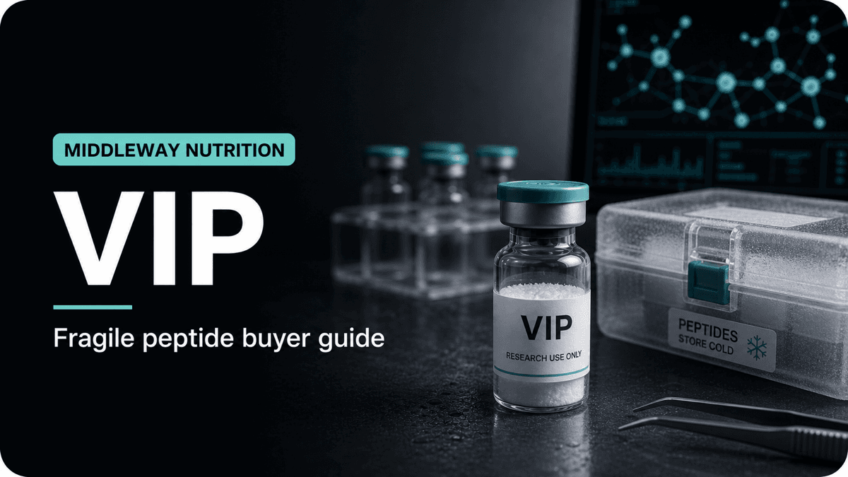 Where to Buy VIP (Vasoactive Intestinal Peptide): The Honest 2026 Guide