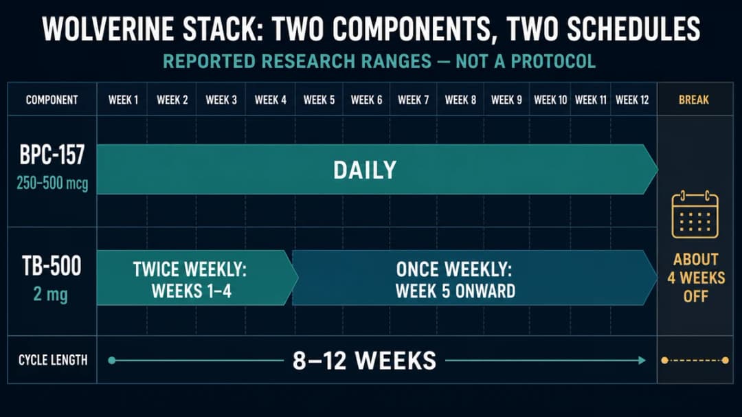Wolverine Stack: Research evidence and dosing summary