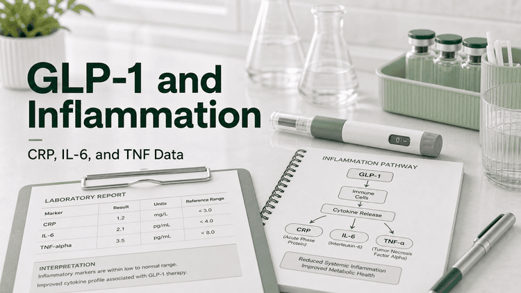Does GLP-1 Help With Inflammation? CRP, IL-6 & TNF-α Data (2026)